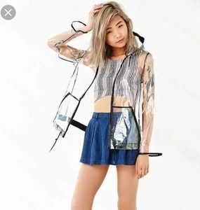 Urban outfitters clear raincoat